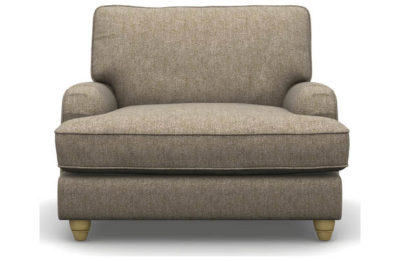 Heart of House Adeline Tweed Fabric Chair - Beige